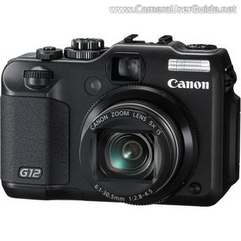 Canon PowerShot G12 Manual