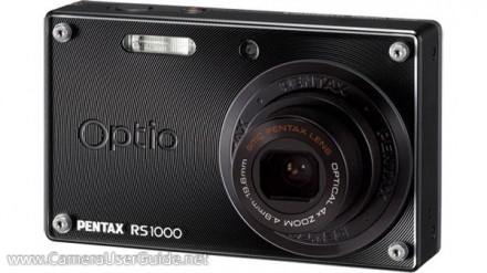 Pentax Optio RS1000 Manual